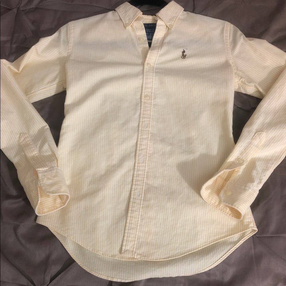 Polo Ralph Lauren Slim Fit Long Sleeve Oxford